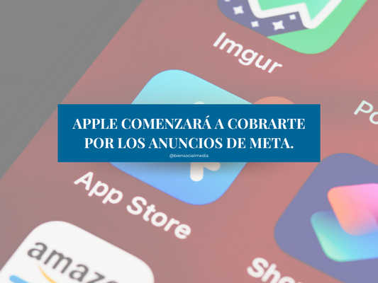 Apple le cobrará un 30% adicional a los usuarios que promuevan publicaciones “boost-post” desde el app de Facebook e Instagram.